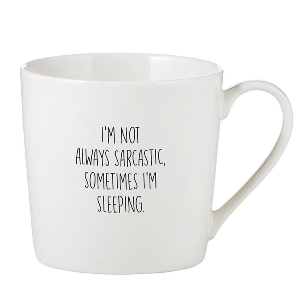 Cafe Mugs with Clever Sayings/ NWT/ Various